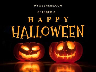 Halloween posters en uitnodigingen sjablonen