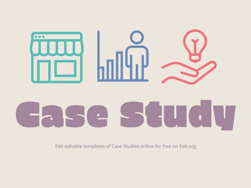 Free Printable Case Study Templates