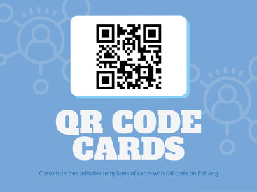 Free QR Code Business Card Templates