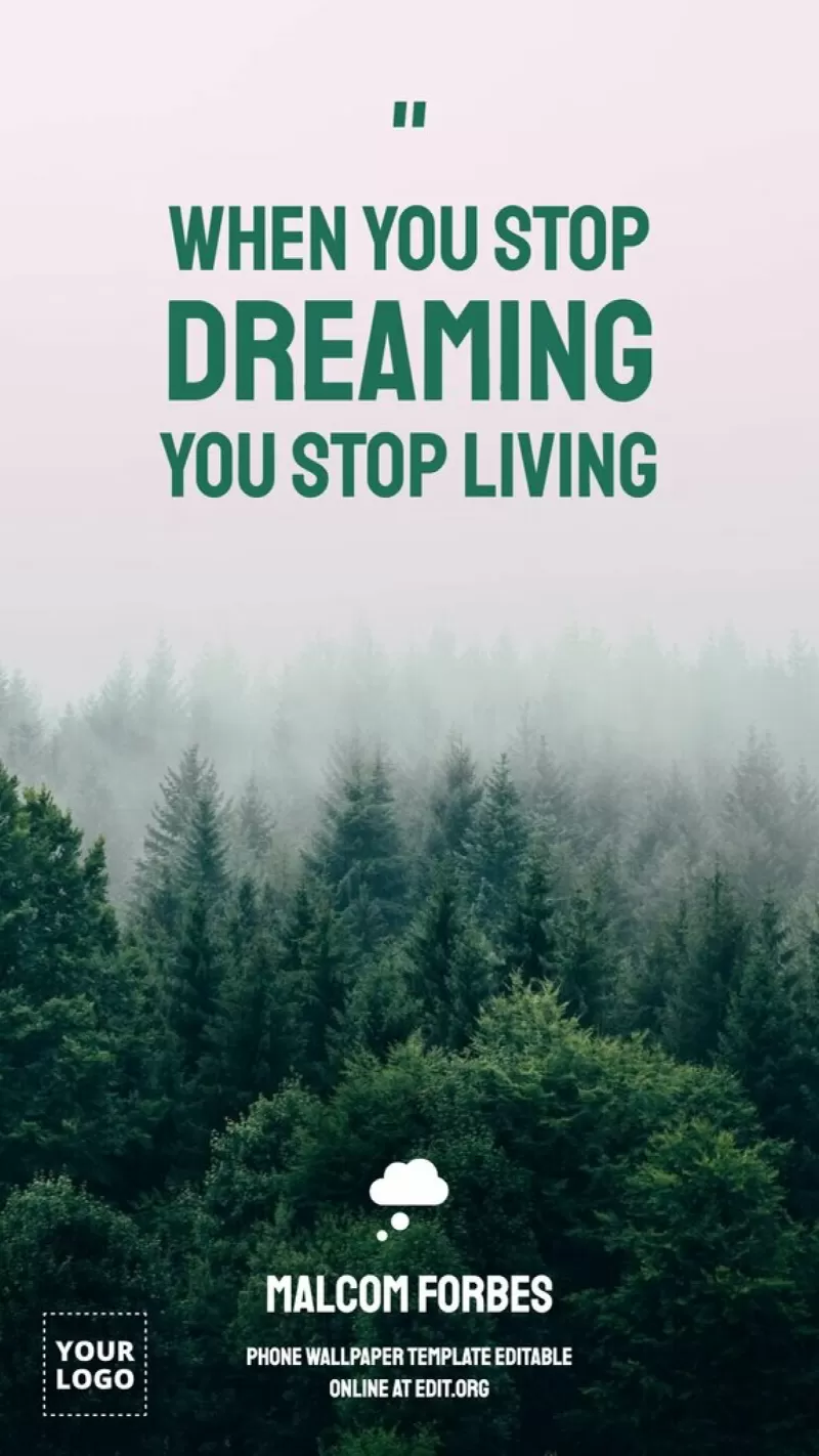 Custom designs to create phone wallpapers