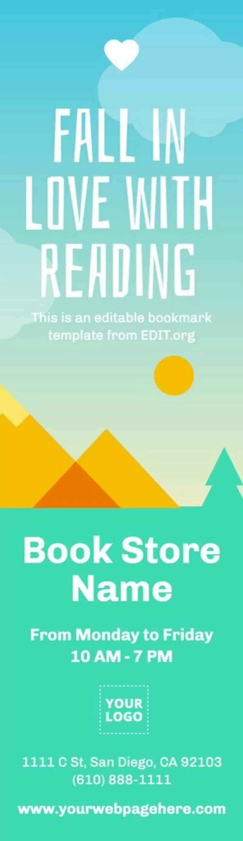 Custom bookmarks for companies